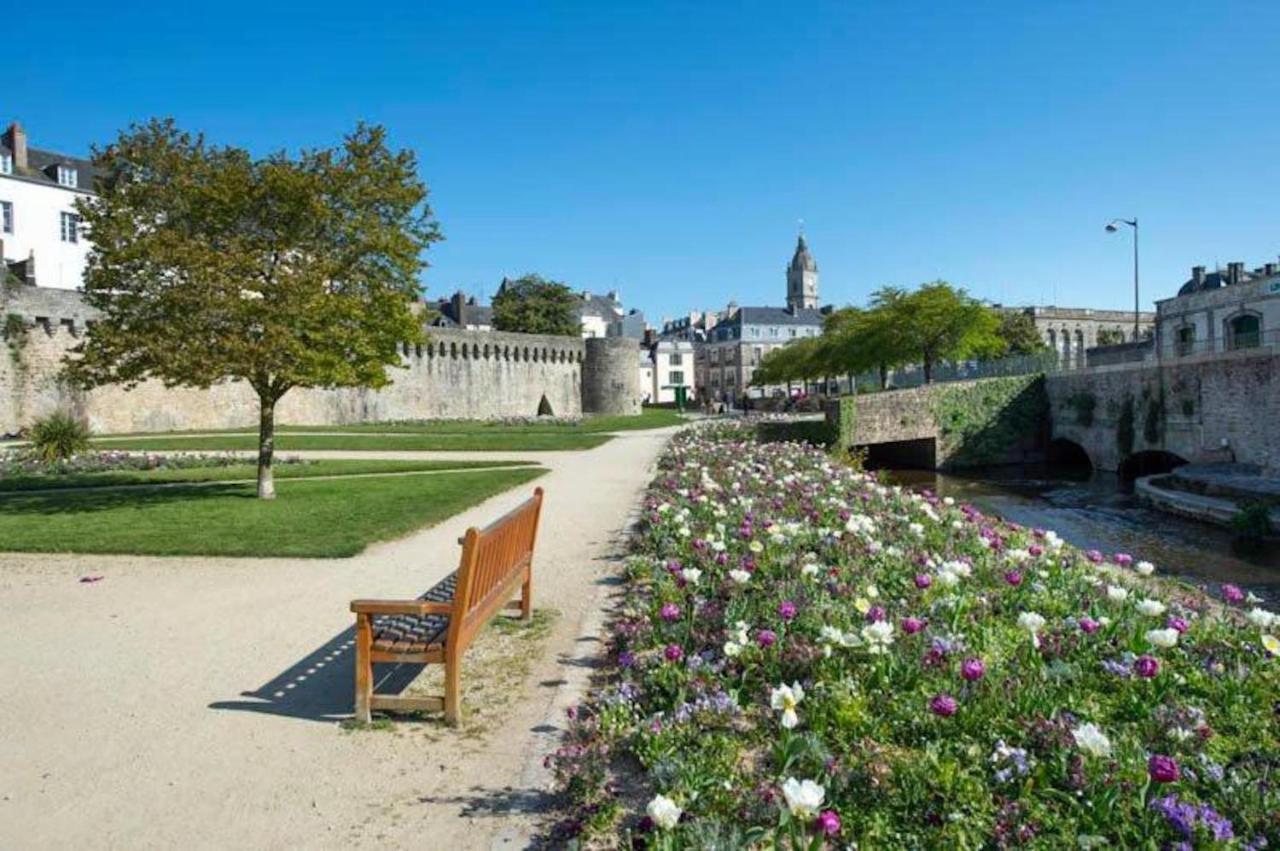 La Casa De Sophie T3 Avec Jardinet, Parking Prive - Port De Vannes Luaran gambar