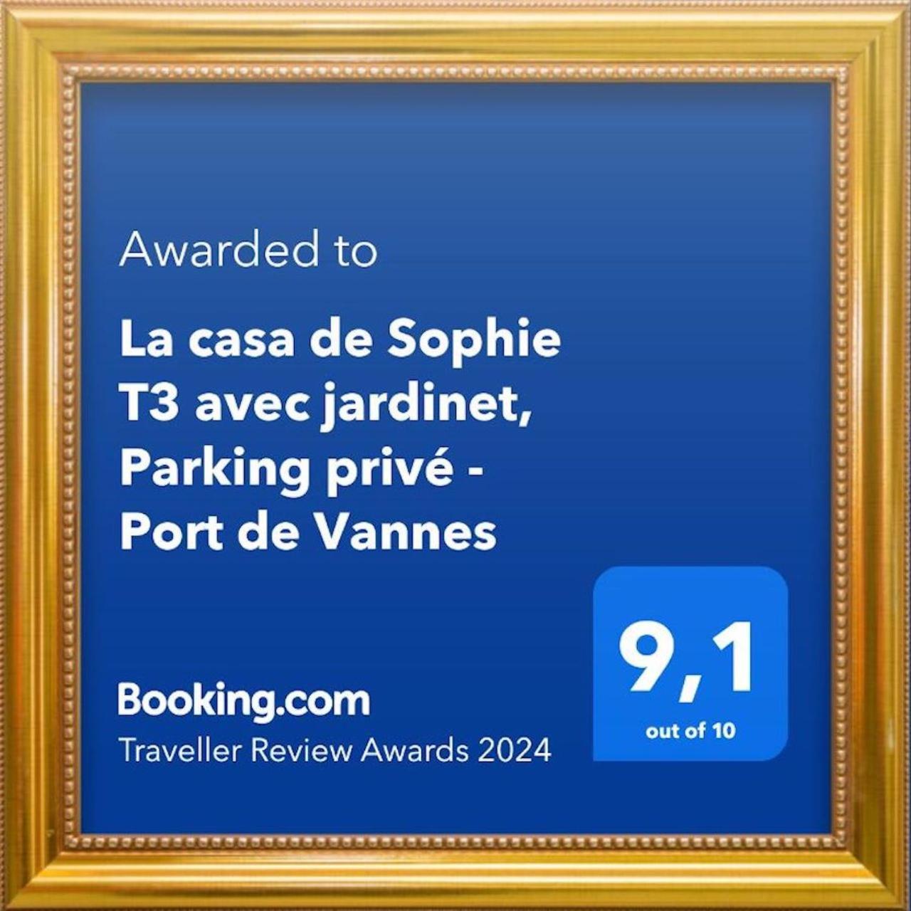 La Casa De Sophie T3 Avec Jardinet, Parking Prive - Port De Vannes Luaran gambar